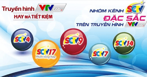 Truyền hình SCTV gồm nhiều nhóm kênh đặc sắc.