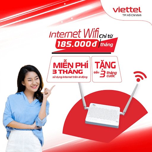 Click xem ngay thông tin internet Viettel với tốc độ đường truyền tốc độ cao.