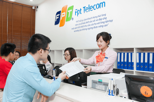 Điểm giao dịch FPT Telecom.